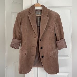 NWT Everlane Corduroy 80’s blazer in size 00